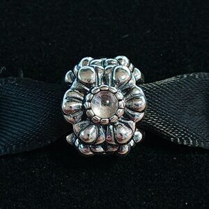 Authentic Pandora April Birthday Blooms Charm 790580BK